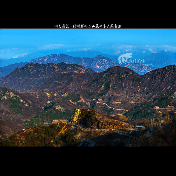 聆听蒲洼梯田山花交汇的春天圆舞曲